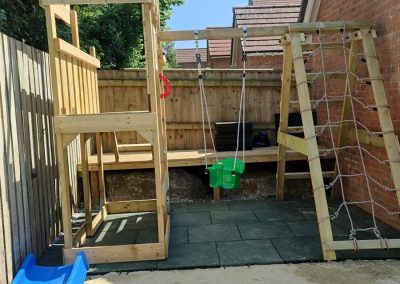 Garden play area